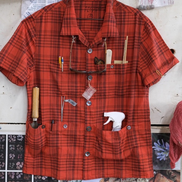 Earthworm Los Angeles *RARE* Cactus Store Studio Unisex 100% Cotton Shirt Sz L - Picture 1 of 8